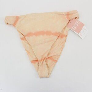 Dippin Daisys Seashore Peach Tie Dye Bikini Swim Bottom